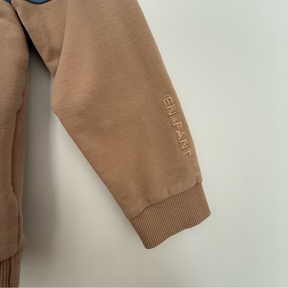 Enfant Colorblock Quarter-Zip Sweatshirt size 4T - Picture 3 of 5